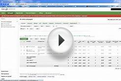 AdWords Campaign & Ad Group Management - Create A Campaign