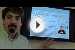 Google On Paid & Off Topic Links, Knowledge Graph Ads