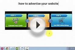 How To Advertise Your Website For Free