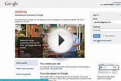 How to sign into your AdWords account