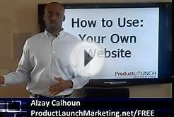 Product Launch Marketing: How to Use Your Own Website