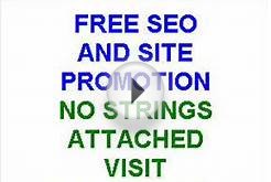 SEO services for FREE promote your site for FREE with no