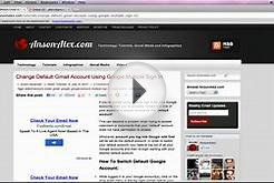 Set Default Google Account Using Multiple Sign In