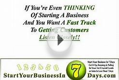 Start My Own Business For Free