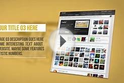 Website Promotion - After Effects Template - Project Files